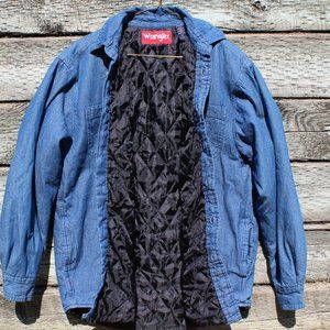 LINED DENIM SHIRT